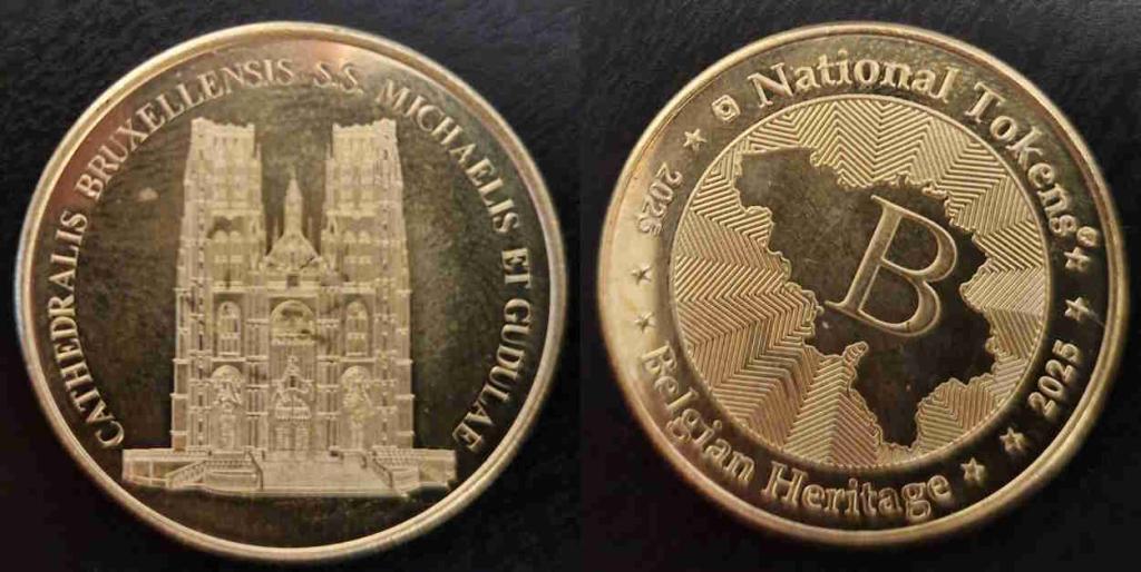 Szent Mihály és Szent Gudula-székesegyház bejáratnál