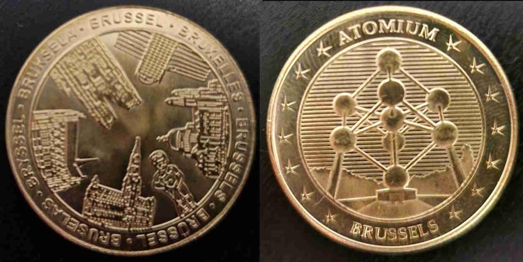 Atomium pénztár és souvenir bolt